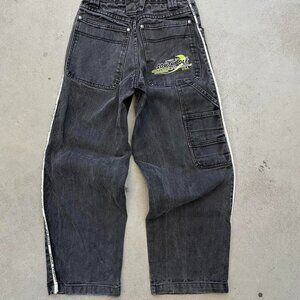Southpole Black and Grey Jeans